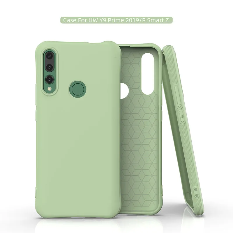 Силиконовый матовый чехол для Huawei Nova 7i 4 5 5i Pro 6 7 SE Y6 Y9 Prime 2019 Y5P Y6P Y7P Y8P мягкий