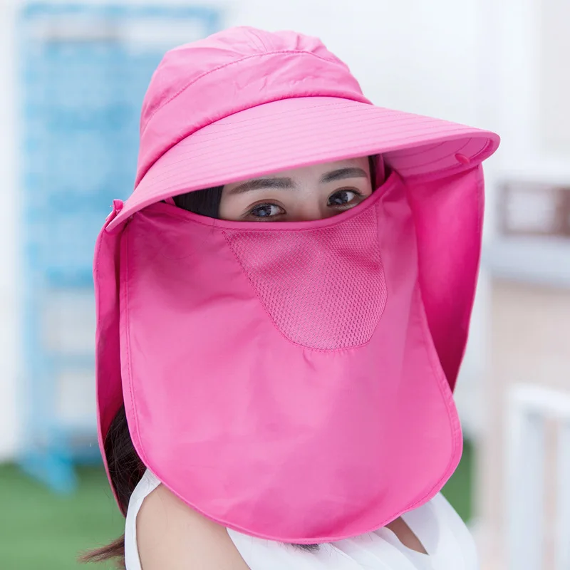 Outdoor Hat Female Summer Fashion Leisure Sun Cap Big Edge Riding Cover Face UV Protection women Visor For Working In The Beach
Outdoor Hat Female Summer Fashion Leisure Sun Cap Big Edge Riding Cover Face UV Protection women Visor For Working In The Beach