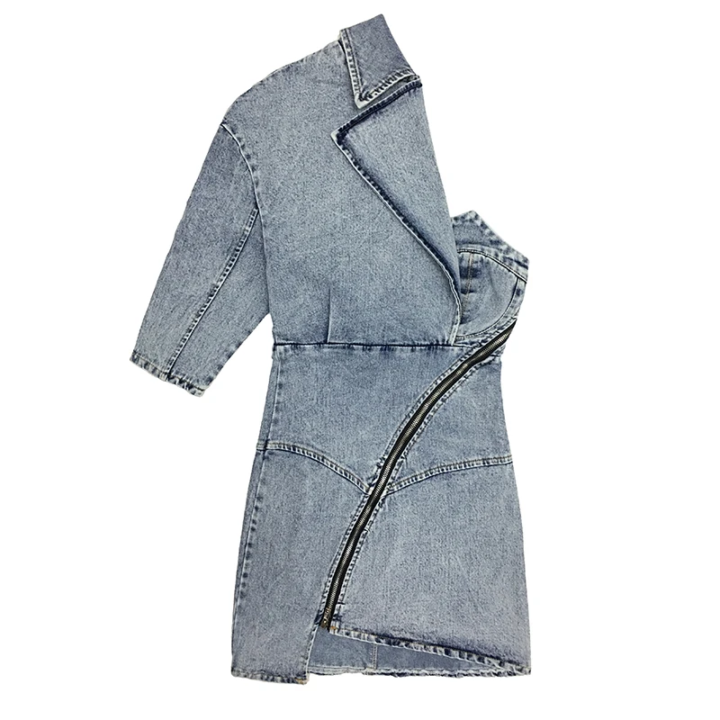 Sexy One-Shoulder Slim Fit Irregular Dress Women's 2021 Cool Elegant Wrapped Chest Fake Two-Piece Dress Fashion Streetwear Dress
Sexy One-Shoulder Slim Fit Irregular Dress Women's 2021 Cool Elegant Wrapped Chest Fake Two-Piece Dress Fashion Streetwear Dress