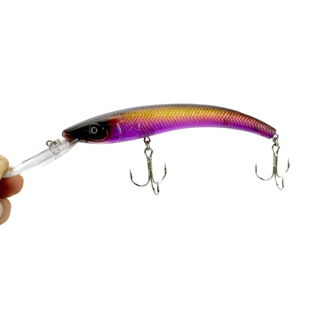 1pcs Big Minnow Plastic Hard Fishing Lures 15.5cm 17.3g Isca Artificial Crankbait Swimbait Fishing Tackle
1pcs Big Minnow Plastic Hard Fishing Lures 15.5cm 17.3g Isca Artificial Crankbait Swimbait Fishing Tackle