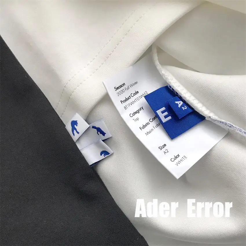 Ader Error Maison Kitsune T-shirt Aesthetic tshirt Women Men Clothing Graphic t shirt Harajuku Streetwear Hip Hop Summer Top Tee 
Ader Error Maison Kitsune T-shirt Aesthetic tshirt Women Men Clothing Graphic t shirt Harajuku Streetwear Hip Hop Summer Top Tee