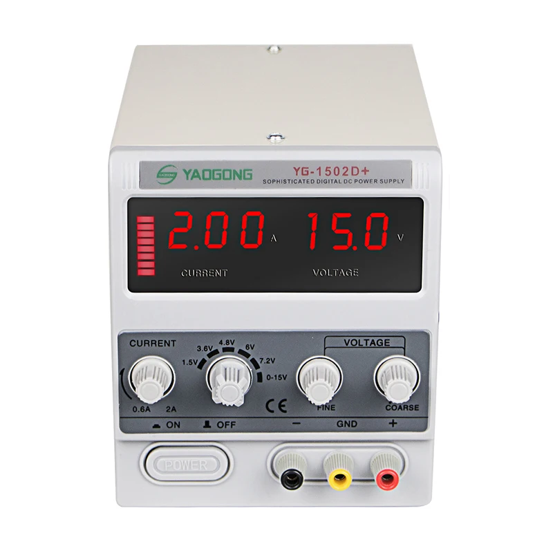 Mobile phone repair and detection DC power supply 15V2A digital display adjustable current
Mobile phone repair and detection DC power supply 15V2A digital display adjustable current