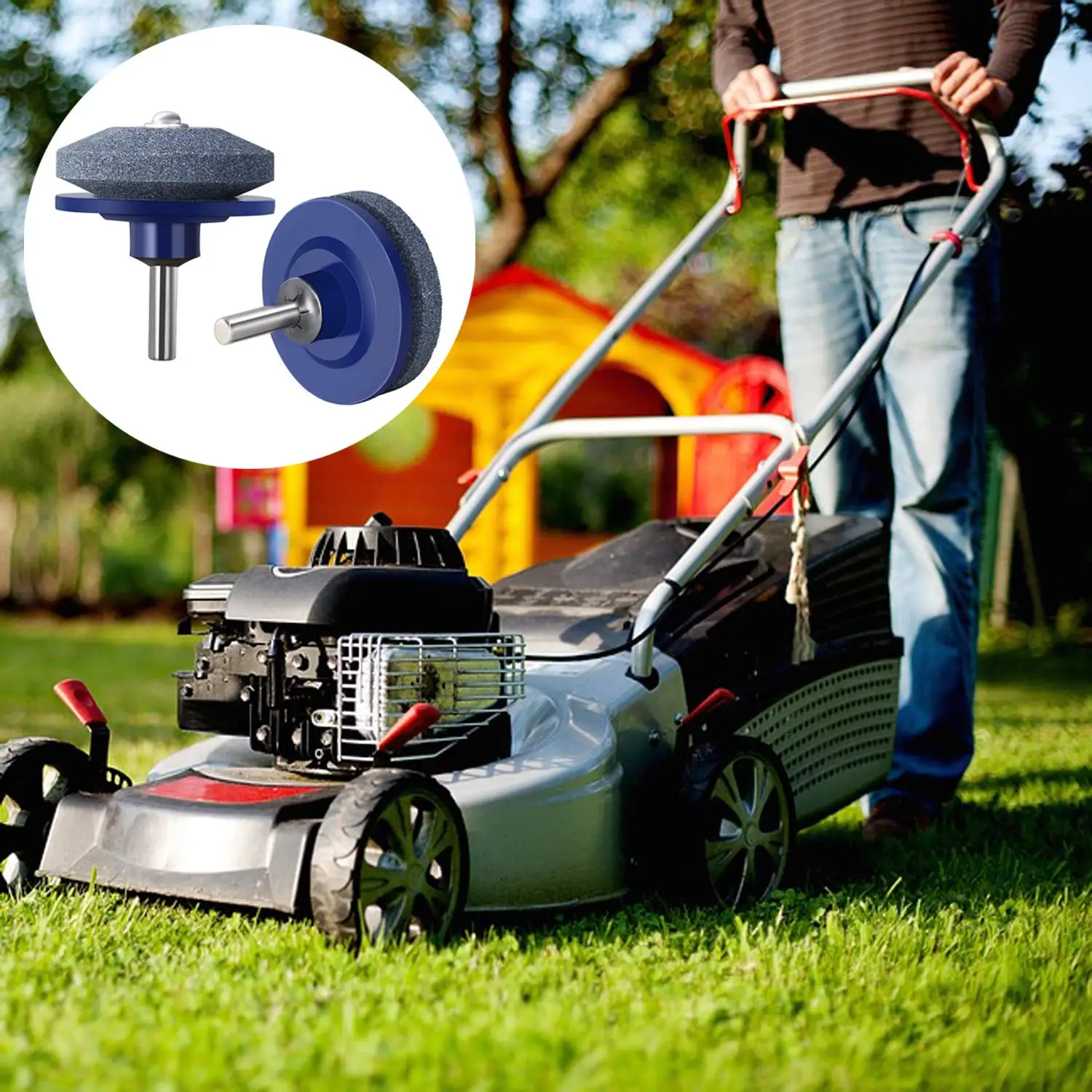 1pc Lawn Mower Sharpener Lawnmower Sharpener 50mm Power Grinding Hand Drill Accessories Sharpening Stone
1pc Lawn Mower Sharpener Lawnmower Sharpener 50mm Power Grinding Hand Drill Accessories Sharpening Stone