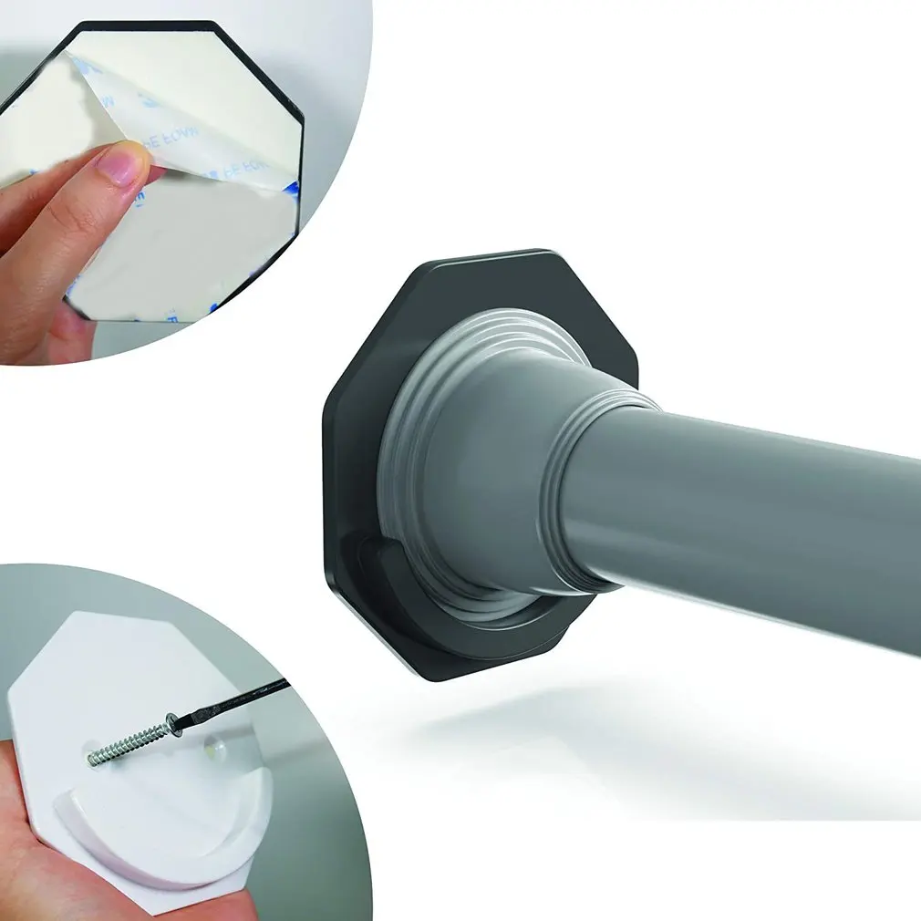 Shower Curtain Rod Mounting Bracket Punch-free Adhesive Rod Mounting Fixture Shower Curtain Rod Non-slip Hook
Shower Curtain Rod Mounting Bracket Punch-free Adhesive Rod Mounting Fixture Shower Curtain Rod Non-slip Hook