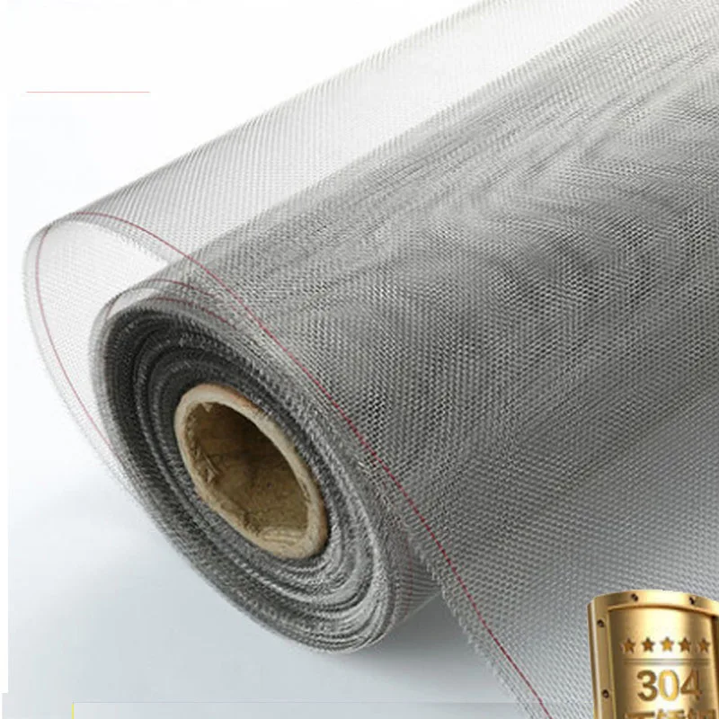 SS304 18/20mesh fine Indoor Insect Screen Anti Mosquito Customizable metal windows woven wire cloth net Mesh Screen Bug Room
SS304 18/20mesh fine Indoor Insect Screen Anti Mosquito Customizable metal windows woven wire cloth net Mesh Screen Bug Room