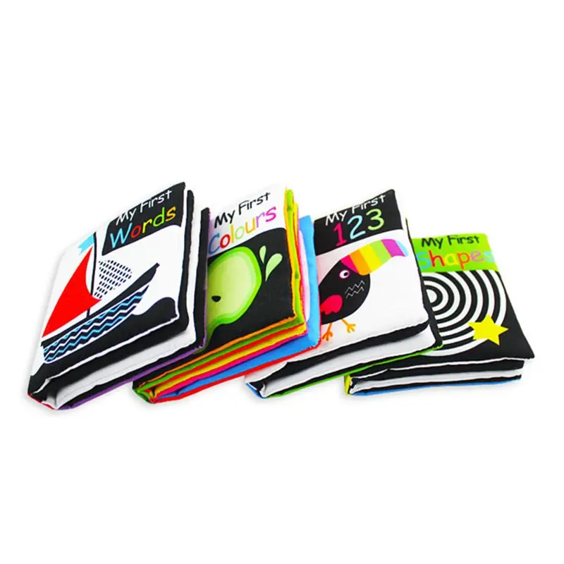 Baby First Soft Activity Cloth Book Set High Contrast Black and White Interactive Crinkle Soft Book Bundle for Infant, Baby Earl
Baby First Soft Activity Cloth Book Set High Contrast Black and White Interactive Crinkle Soft Book Bundle for Infant, Baby Earl