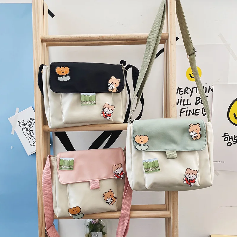 Women Handbags Shoulder Bags 2020 New Fashion Female Canvas Messenger Bags Cute Crossbody Bags Purses for Teenage Girls
Women Handbags Shoulder Bags 2020 New Fashion Female Canvas Messenger Bags Cute Crossbody Bags Purses for Teenage Girls