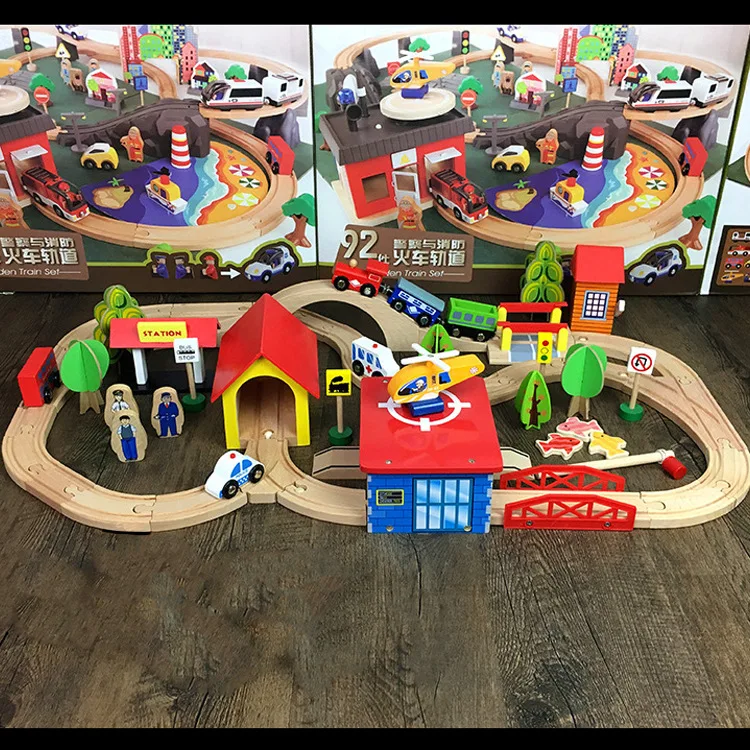 Wooden Railway Car Set Train Toys Locomotive Children's Educational Toys Parent-child Interaction Toys for Kids Birthday Present
Wooden Railway Car Set Train Toys Locomotive Children's Educational Toys Parent-child Interaction Toys for Kids Birthday Present
