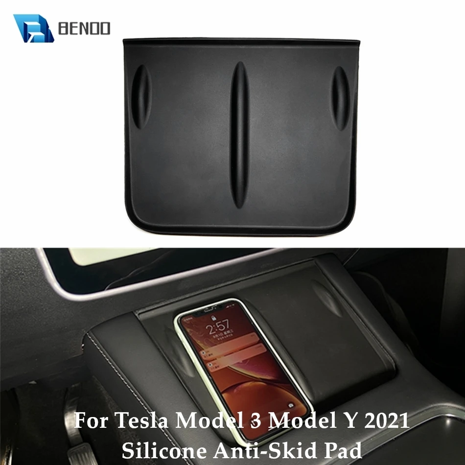 For Tesla Model 3 Model Y 2021 Silicone Anti-Skid Pad Central Wireless Charging Position Mat Central Control Interior Accessory
For Tesla Model 3 Model Y 2021 Silicone Anti-Skid Pad Central Wireless Charging Position Mat Central Control Interior Accessory