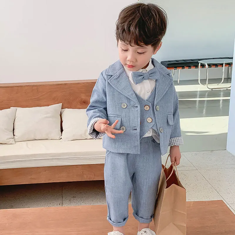 Jean Spring Autumn Children's Clothes Suit Boys Coat+ Pants 2pcs/Set Kids Teenage Top School Beach Boy Clothing High Quality
Jean Spring Autumn Children's Clothes Suit Boys Coat+ Pants 2pcs/Set Kids Teenage Top School Beach Boy Clothing High Quality