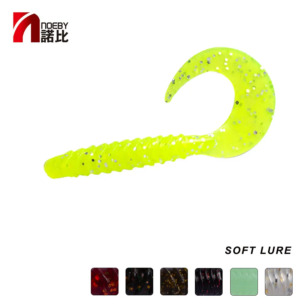 NOEBY Fishing Lure 4103 Soft Lure 7.5cm/2.8g 6pcs Set Soft Bait Sickle Tail Long Lasting Silicone Bait Winter Fishing Soft Lure
NOEBY Fishing Lure 4103 Soft Lure 7.5cm/2.8g 6pcs Set Soft Bait Sickle Tail Long Lasting Silicone Bait Winter Fishing Soft Lure