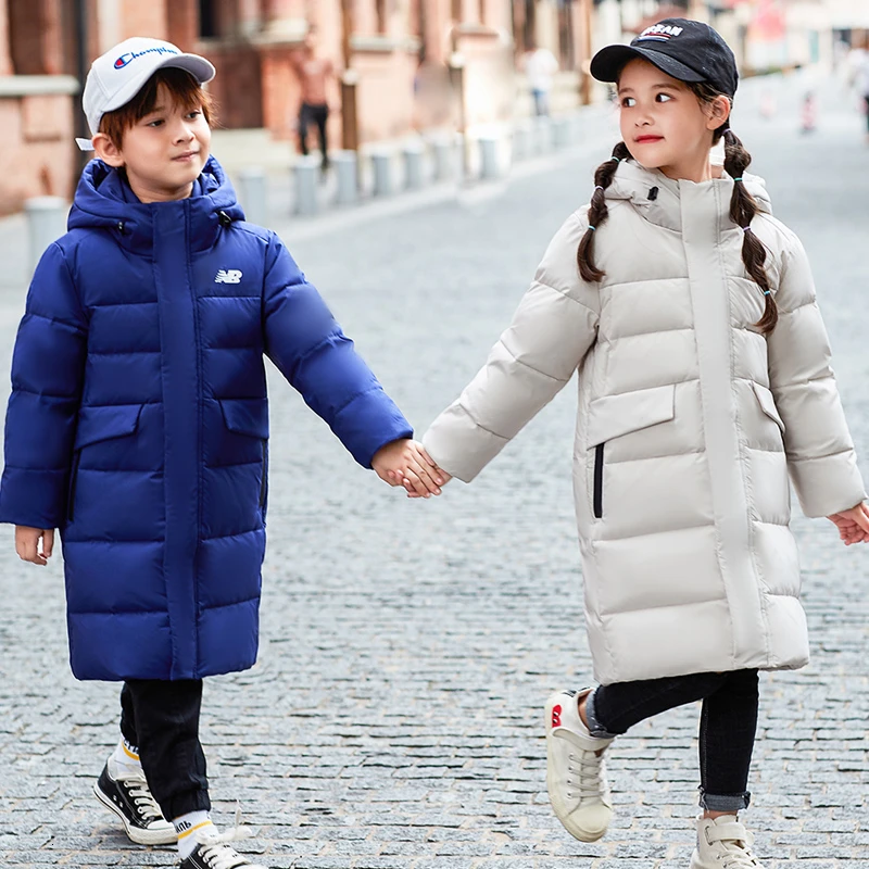 До 30 градусов 2019 г. Новые детские зимние куртки пуховики Одежда для девочек