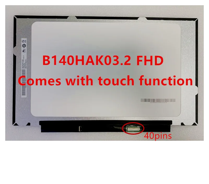 14.0-inch FHD IPS LCD LCD display matrix panel for Lenovo ThinkPad T495 20NJ 20NK T495S 20QJ 20QK (touch version) 40-pin
14.0-inch FHD IPS LCD LCD display matrix panel for Lenovo ThinkPad T495 20NJ 20NK T495S 20QJ 20QK (touch version) 40-pin
