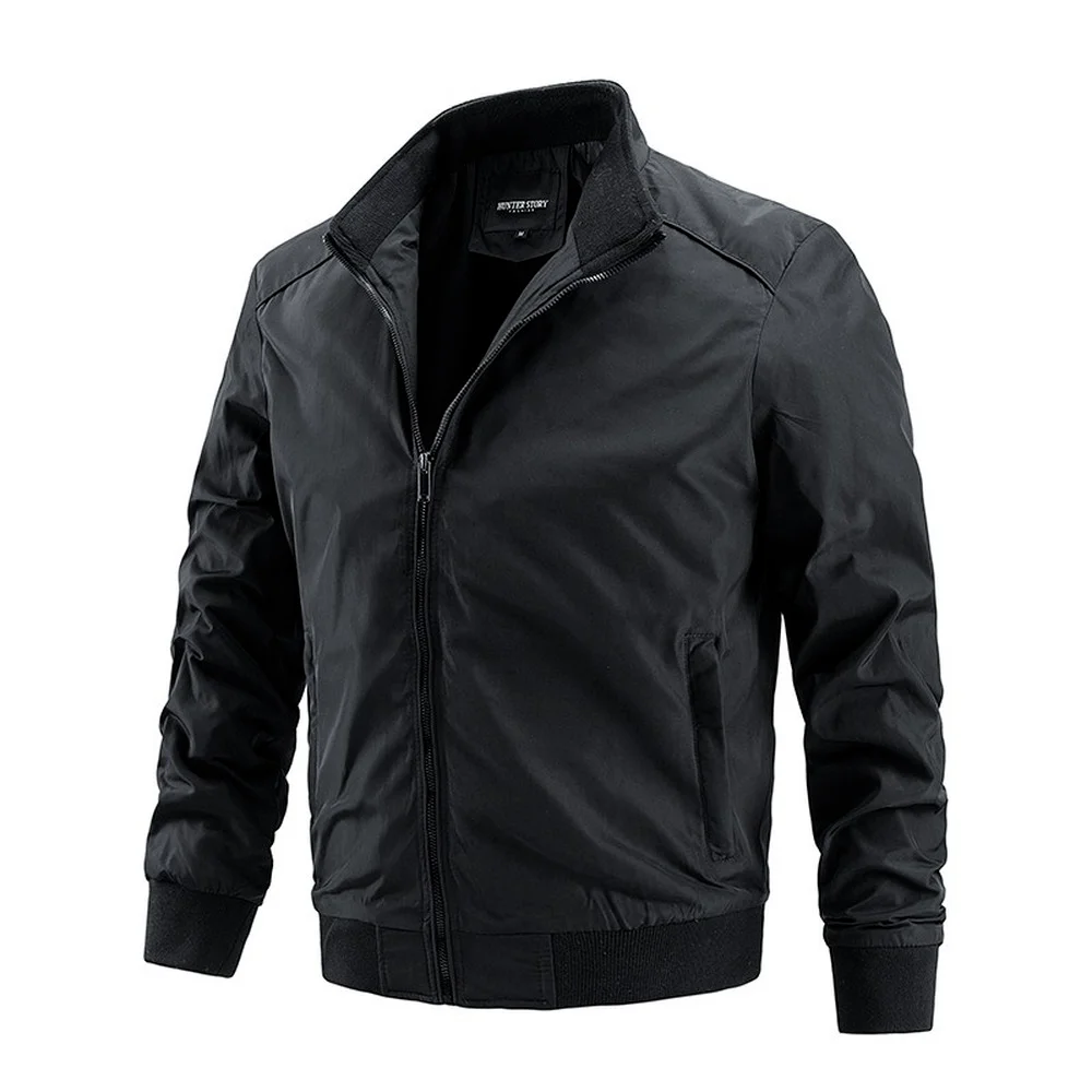 Spring Summer Men Thin Jacket Casual Jacket Lightweight Solid Color Stand Collar Slim Fit Mens Coat 2021 Men Clothing Fashion
Spring Summer Men Thin Jacket Casual Jacket Lightweight Solid Color Stand Collar Slim Fit Mens Coat 2021 Men Clothing Fashion