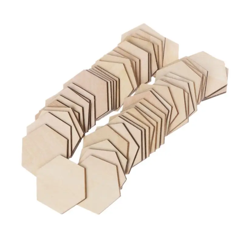 50pcs Hexagon Cut Unfinished Wooden Discs Embellishments Arts Crafts DIY Birthday Wedding Display Decor 40mm
50pcs Hexagon Cut Unfinished Wooden Discs Embellishments Arts Crafts DIY Birthday Wedding Display Decor 40mm