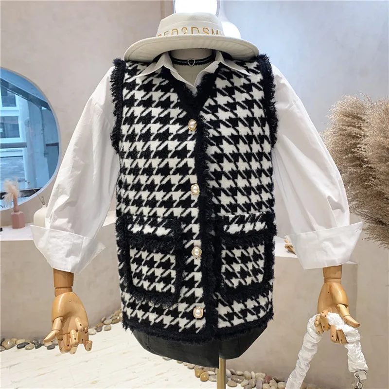 Новинка, женская одежда нишевого дизайна, Осень-зима 2021, дизайнерское пальто средней длины, Свободный жилет, шерстяной жилет, жилет, куртка
Новинка, женская одежда нишевого дизайна, Осень-зима 2021, дизайнерское пальто средней длины, Свободный жилет, шерстяной жилет, жилет, куртка