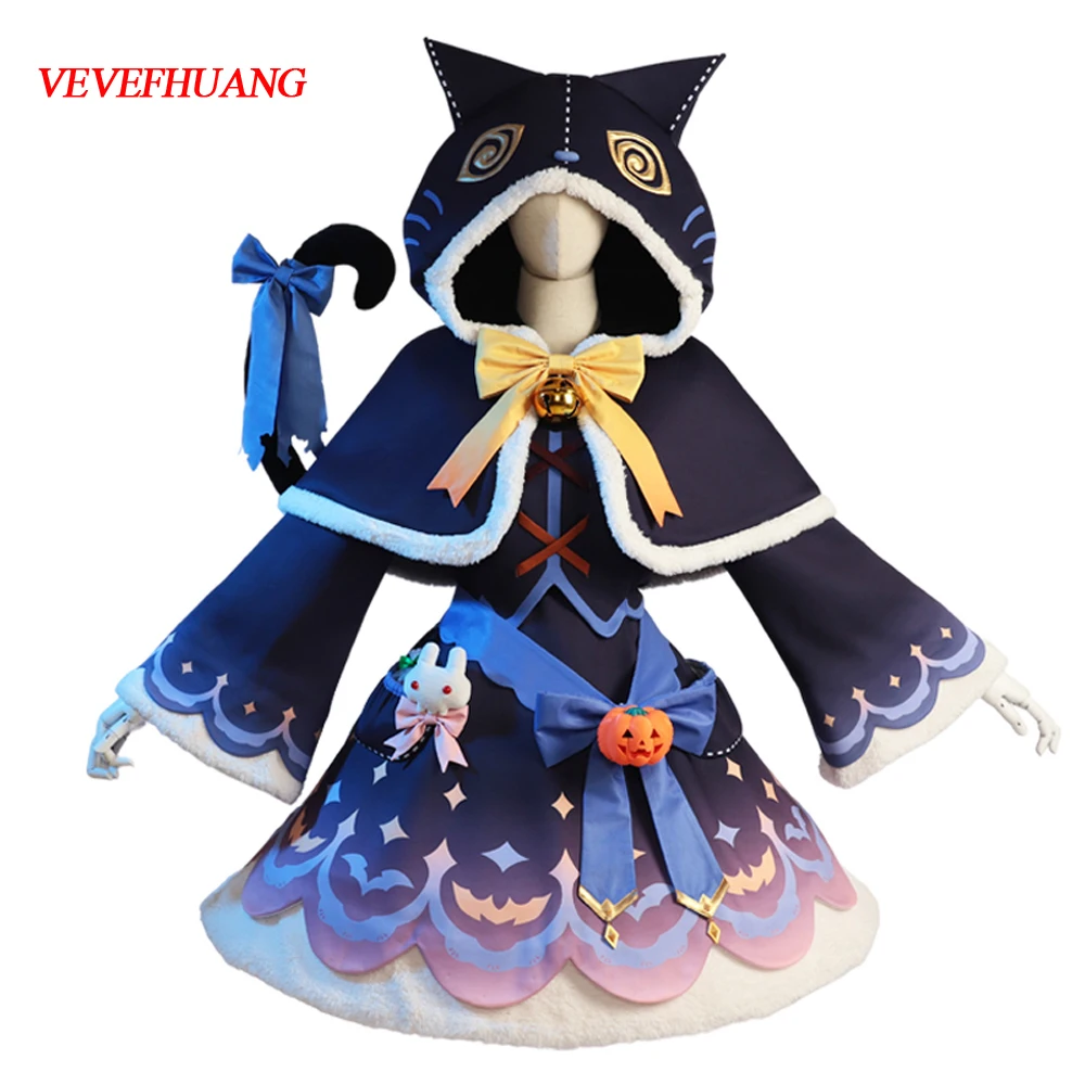 VEVEFHUANG Kосплей игра принцесса коннектор! Косплей костюм животного Hikawa Kyoka, униформа на Хэллоуин, милое платье в стиле Лолиты, аниме Костюм
VEVEFHUANG Kосплей игра принцесса коннектор! Косплей костюм животного Hikawa Kyoka, униформа на Хэллоуин, милое платье в стиле Лолиты, аниме Костюм