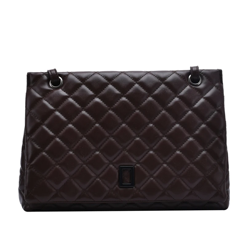 Quilted Embroidery Thread Large Capacity Shoulder Bag Women's Bag 2021 New Style Fashion Chain Shoulder Bag Tote Bag Sac Bols 
Quilted Embroidery Thread Large Capacity Shoulder Bag Women's Bag 2021 New Style Fashion Chain Shoulder Bag Tote Bag Sac Bols