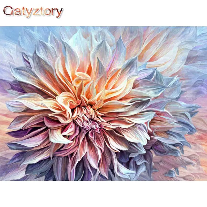 GATYZTORY 60x75cm DIY Painting By Numbers For Adults Flower Coloring Zero Basis HandPainted Oil Painting Home Decor Unique Gift 
GATYZTORY 60x75cm DIY Painting By Numbers For Adults Flower Coloring Zero Basis HandPainted Oil Painting Home Decor Unique Gift