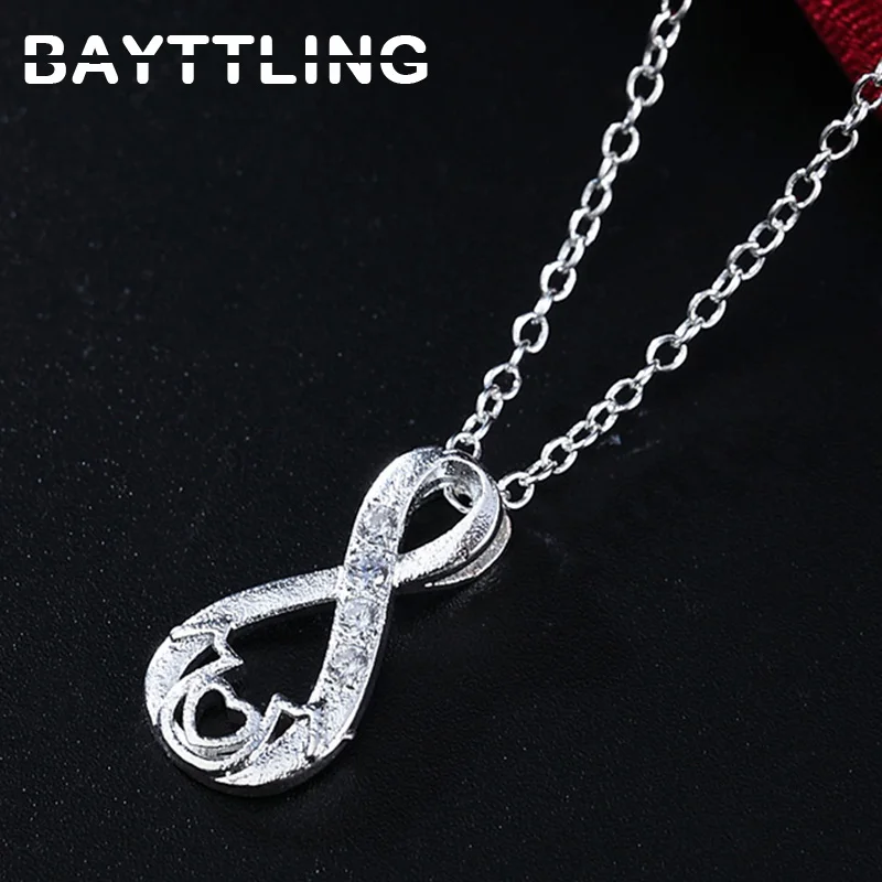 BAYTTLING Silver Color 18 Inch AAA Zircon Water Drop Pendant Necklace For Woman Fashion Party Jewelry Birthday Gift
BAYTTLING Silver Color 18 Inch AAA Zircon Water Drop Pendant Necklace For Woman Fashion Party Jewelry Birthday Gift