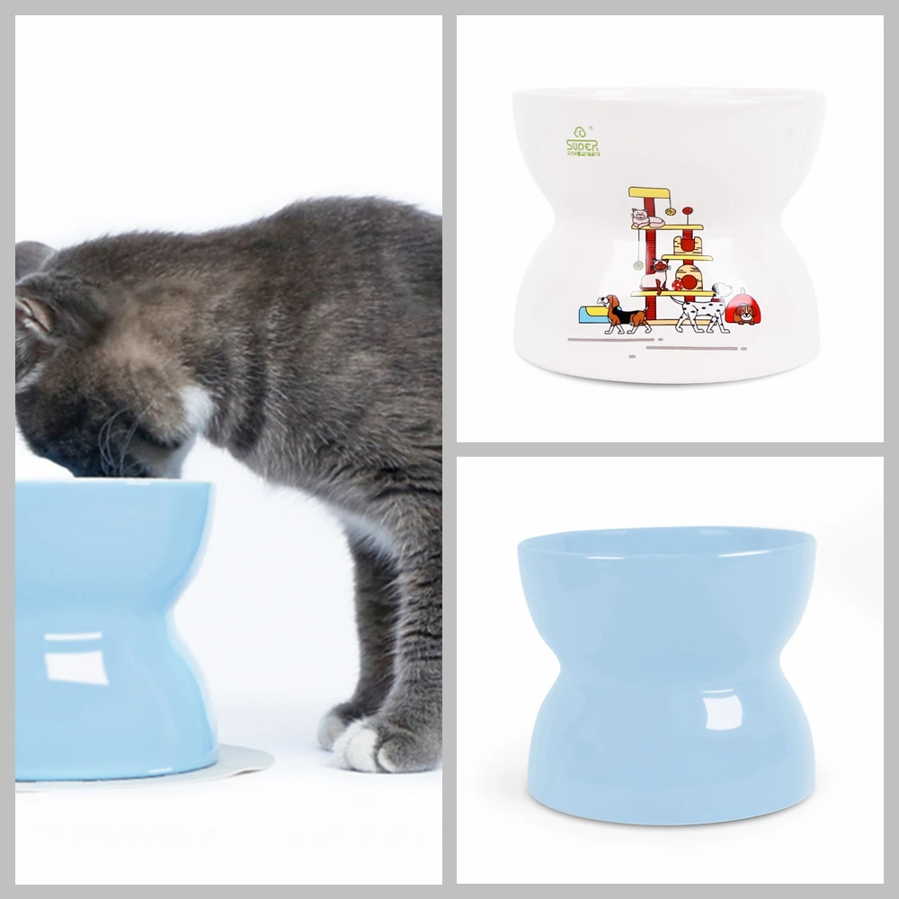Ceramic Pet Bowl Pet Feeding Water Bowl Non-slip Food Bowl With Protection Cervical Cat Bowl
Ceramic Pet Bowl Pet Feeding Water Bowl Non-slip Food Bowl With Protection Cervical Cat Bowl