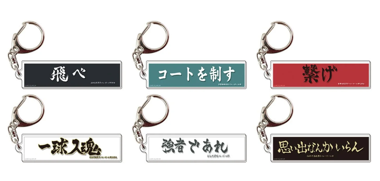 Anime Haikyuu!! Keychain Figure Doll Shoyo Hinata Tobio Kageyama Daichi Sawamura Acrylic Bag Pendant Keyring Collectible Gift 
Anime Haikyuu!! Keychain Figure Doll Shoyo Hinata Tobio Kageyama Daichi Sawamura Acrylic Bag Pendant Keyring Collectible Gift
