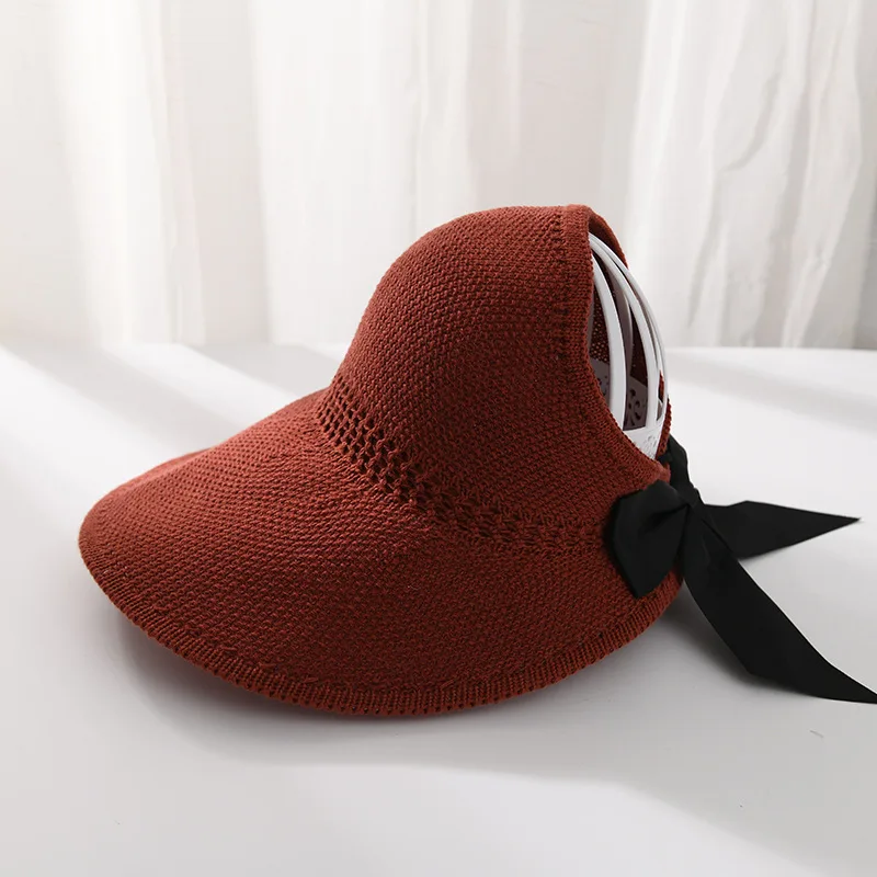New Summer Bow Sun Hats Empty Top Hat Women UV Protction Caps Cutout Beach Hat Women Sun Cap Ribbon Knit Raffia Hat Sun Hat
New Summer Bow Sun Hats Empty Top Hat Women UV Protction Caps Cutout Beach Hat Women Sun Cap Ribbon Knit Raffia Hat Sun Hat