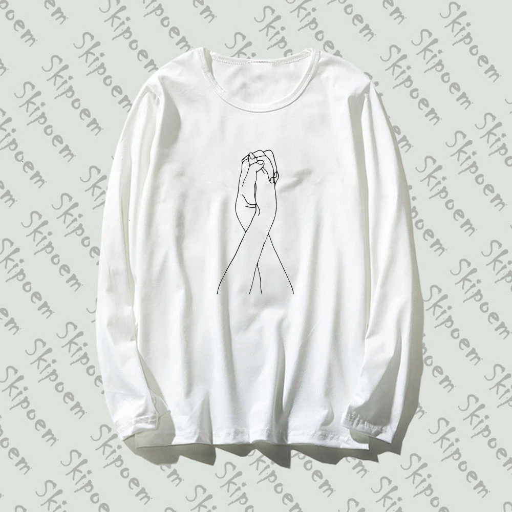 Фото Женская футболка с абстрактным рисунком в минималистическом - купить