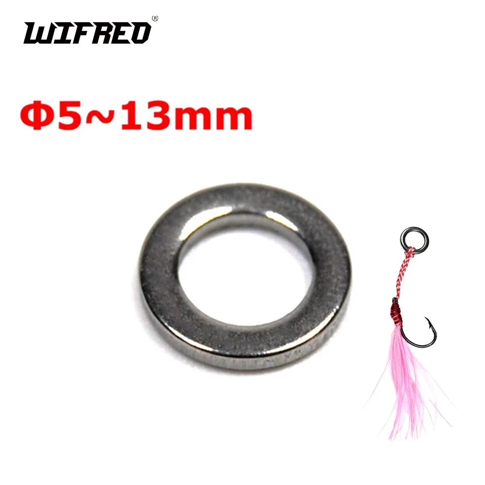 WIFREO 100pcs Fishing Solid Ring Jigging Fishing Assistant Hook Accessories Saltwater Lure Heavy-duty Stainless Swivel Not Rust
WIFREO 100pcs Fishing Solid Ring Jigging Fishing Assistant Hook Accessories Saltwater Lure Heavy-duty Stainless Swivel Not Rust