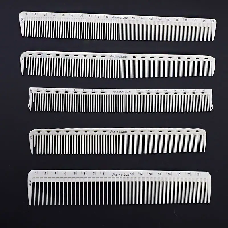 Japanese Double-sided Laser Scale Hair Comb Hairdressing Anti-static Hair Cutting Comb Salon Haircut Non-slip Handle G0302
Japanese Double-sided Laser Scale Hair Comb Hairdressing Anti-static Hair Cutting Comb Salon Haircut Non-slip Handle G0302