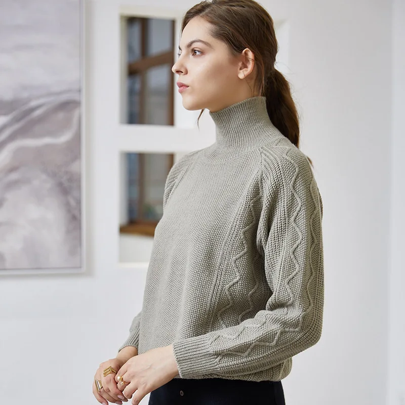 Sweater women cashmere sweater knitting 2020 new ladies Korean loose lazy style warm thick turtleneck sweater
Sweater women cashmere sweater knitting 2020 new ladies Korean loose lazy style warm thick turtleneck sweater