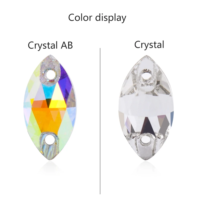 36/48/72/84Pcs Sewing Navette Rhinestone Clear Crystal Decorative Clothing Beads For Dancing Outfit Flatback Buttons Decoration 
36/48/72/84Pcs Sewing Navette Rhinestone Clear Crystal Decorative Clothing Beads For Dancing Outfit Flatback Buttons Decoration