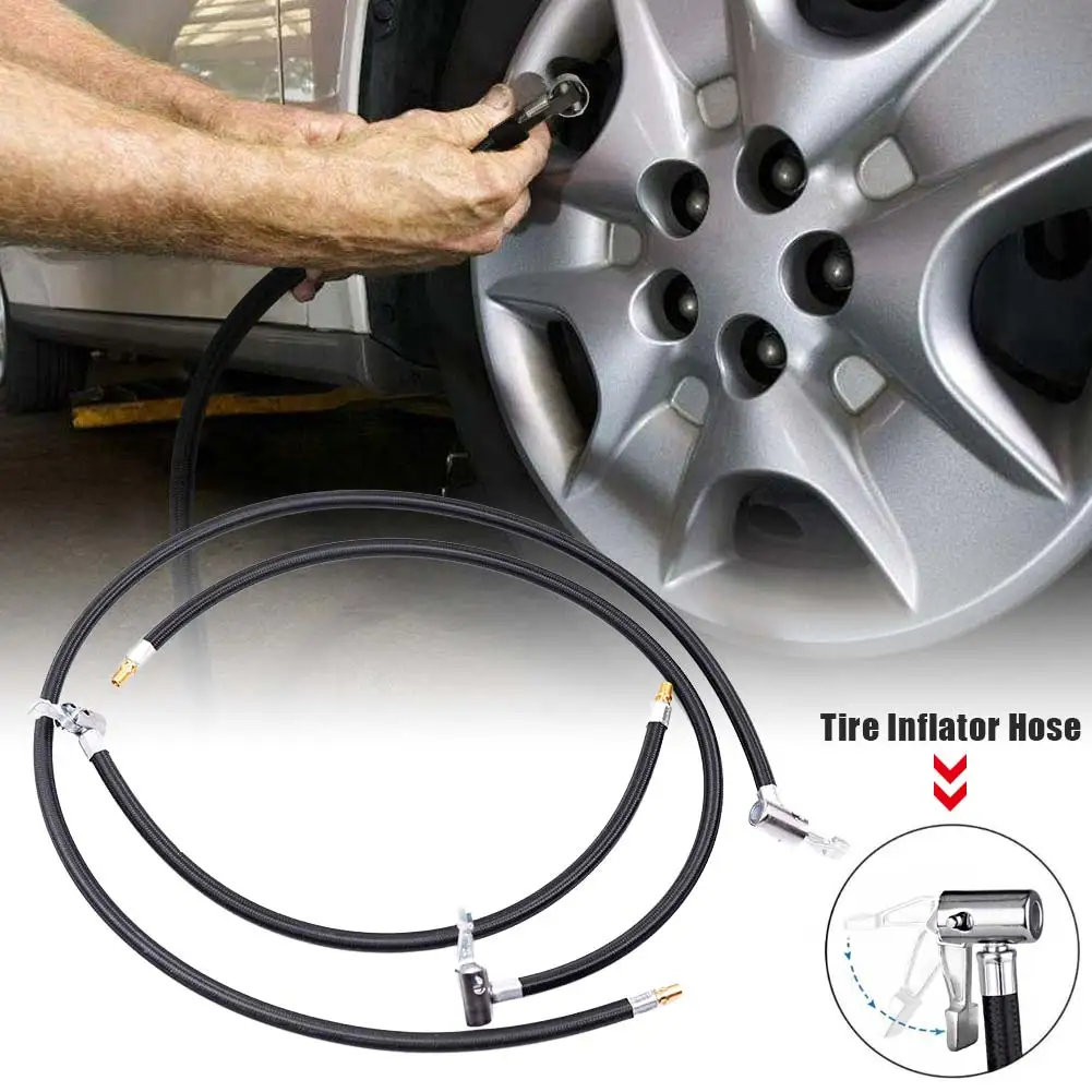 Car Tire Inflator Hose Chuck Pressure Gauge Air Hose Tube Adapter Motorcycle Bike
Car Tire Inflator Hose Chuck Pressure Gauge Air Hose Tube Adapter Motorcycle Bike