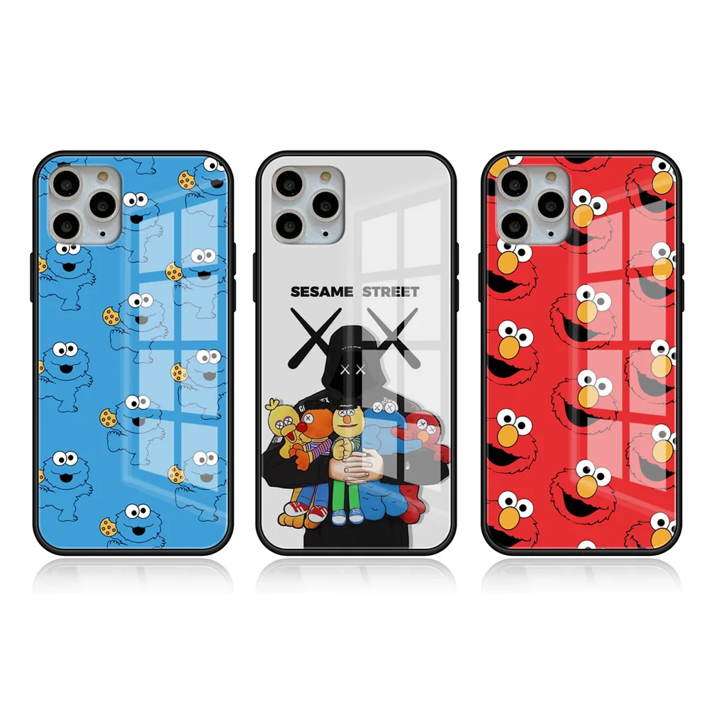 Tempered Glass Phone Case for Iphone 11 ProMax 12 MINI X Sesame Street case for iPhone XS MAX XR 8 7Plus 6 5 Capa Fitted Case
Tempered Glass Phone Case for Iphone 11 ProMax 12 MINI X Sesame Street case for iPhone XS MAX XR 8 7Plus 6 5 Capa Fitted Case