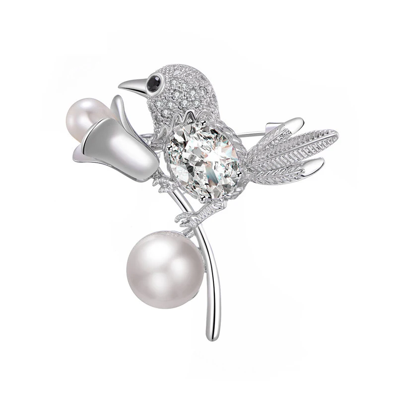 Bird Animal Luxurious Brooches Pins Plated Clear Austria Crystal Imitation Pearl For Women Gifts & Broches De Strass Luxo
Bird Animal Luxurious Brooches Pins Plated Clear Austria Crystal Imitation Pearl For Women Gifts & Broches De Strass Luxo