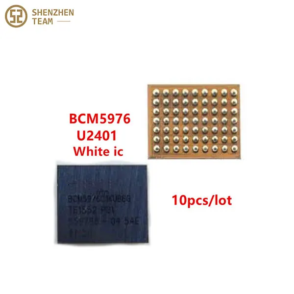 SZteam 10pcs/lot Original New IC Touch White BCM5976 U2401 Screen Controller IC Meson for iphone 6 6p
SZteam 10pcs/lot Original New IC Touch White BCM5976 U2401 Screen Controller IC Meson for iphone 6 6p
