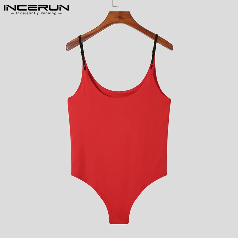 2022 Men Bodysuits Sexy Patchwork O-neck Sleeveless Suspenders Tops Rompers Skinny Pajamas Underwear Men Bodysuit S-5XL INCERUN
2022 Men Bodysuits Sexy Patchwork O-neck Sleeveless Suspenders Tops Rompers Skinny Pajamas Underwear Men Bodysuit S-5XL INCERUN