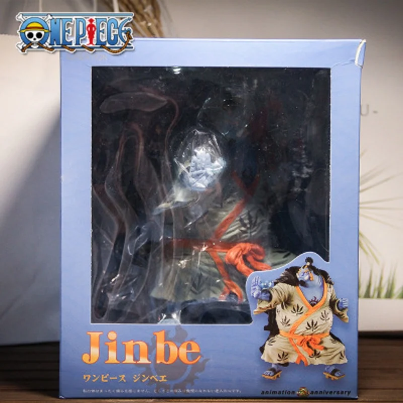 Japanese Anime 20CM ONE PIECE Jinbe GK 20th anniversary Statue PVC Figure Collectible Model Toy Boy's birthday present
Japanese Anime 20CM ONE PIECE Jinbe GK 20th anniversary Statue PVC Figure Collectible Model Toy Boy's birthday present
