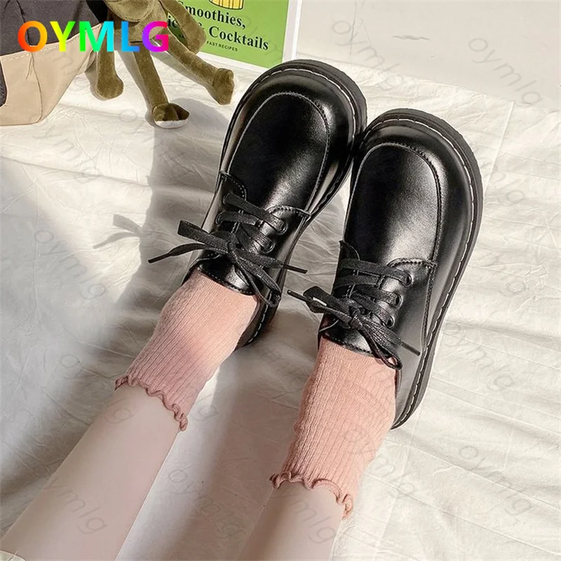 Small leather shoes women's autumn 2021 new low-heeled black retro thick-soled Oxford shoes with flat-heeled shoes shoes women
Small leather shoes women's autumn 2021 new low-heeled black retro thick-soled Oxford shoes with flat-heeled shoes shoes women