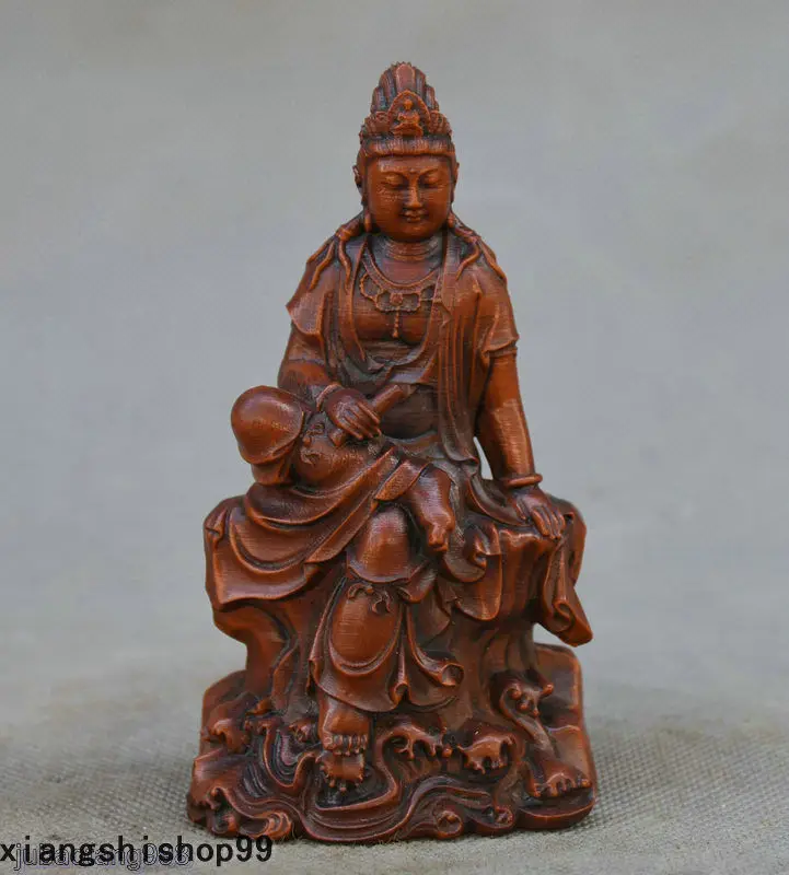 Поделки статуя Китай храм Самшит Дерево Ручная резьба kwan-yin GuanYin статуя Будды Бодхисаттва
Поделки статуя Китай храм Самшит Дерево Ручная резьба kwan-yin GuanYin статуя Будды Бодхисаттва