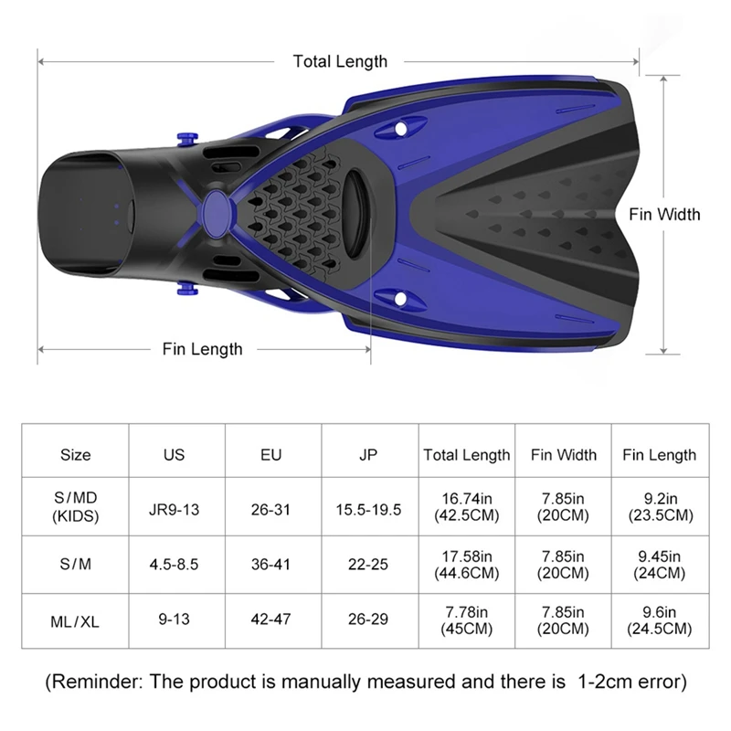 Diving Fins Adult Scuba Snorkeling Foot Flipper Swimming Fins Diving Equipment Portable Short Frog Shoes
Diving Fins Adult Scuba Snorkeling Foot Flipper Swimming Fins Diving Equipment Portable Short Frog Shoes