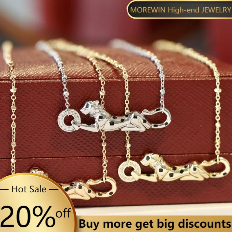 Titanium steel Fashion Personality Animal Leopard Necklace Trend Women Classic Clavicle Chain Popular Brand Luxury Jewelry Gift
Titanium steel Fashion Personality Animal Leopard Necklace Trend Women Classic Clavicle Chain Popular Brand Luxury Jewelry Gift