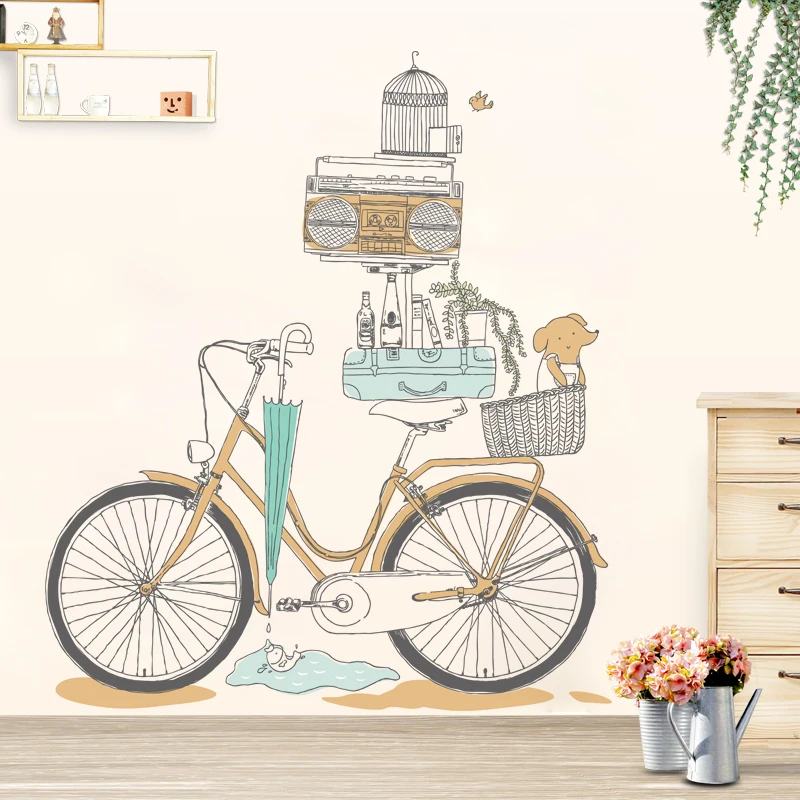 Bicycle Wall Stickers for Teens Dormitory Living Room Bedroom Decoration Art Wall Decals Aesthetic Room Decor 2021 New
Bicycle Wall Stickers for Teens Dormitory Living Room Bedroom Decoration Art Wall Decals Aesthetic Room Decor 2021 New