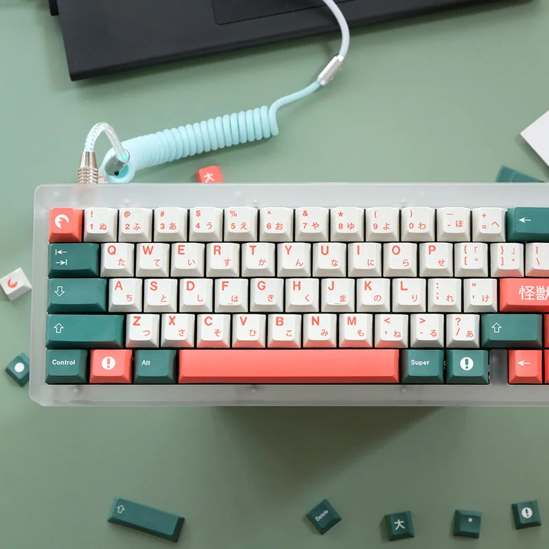 Колпачки для механической клавиатуры Monster PBT, сублимационные оригинальные колпачки для механической клавиатуры, зеленые белые колпачки для клавиш, 1 комплект
Колпачки для механической клавиатуры Monster PBT, сублимационные оригинальные колпачки для механической клавиатуры, зеленые белые колпачки для клавиш, 1 комплект