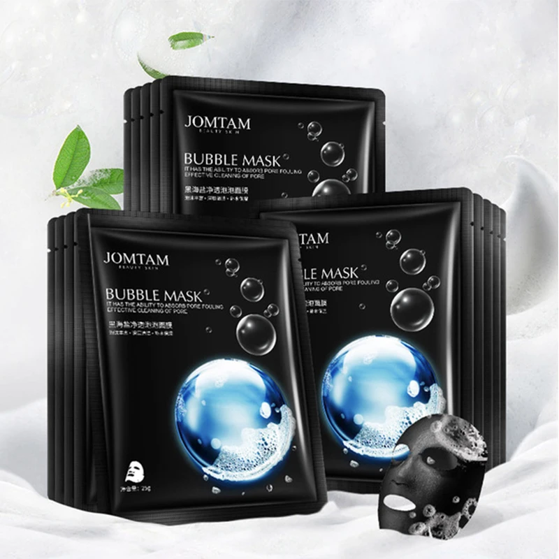 1pc Black Sea Salt Pure Moisturizing Bubble Facial Mask Deep Cleansing Oil Control Skin Rejuvenation Shrink Pore Foam Black Mask
1pc Black Sea Salt Pure Moisturizing Bubble Facial Mask Deep Cleansing Oil Control Skin Rejuvenation Shrink Pore Foam Black Mask