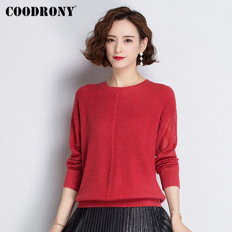 COODRONY Brand Elegant Streetwear Fashion Knitted Soft Female Jumper Spring Autumn Casual Solid Color Women's Slim Sweater W1324
COODRONY Brand Elegant Streetwear Fashion Knitted Soft Female Jumper Spring Autumn Casual Solid Color Women's Slim Sweater W1324