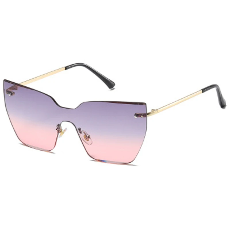 Frameless Cat Eye Sunglasses Women 2020 Luxury Brand Retro Metal Large Frame Sun Glasses Female Gradient Ocean Lens Shades UV400
Frameless Cat Eye Sunglasses Women 2020 Luxury Brand Retro Metal Large Frame Sun Glasses Female Gradient Ocean Lens Shades UV400