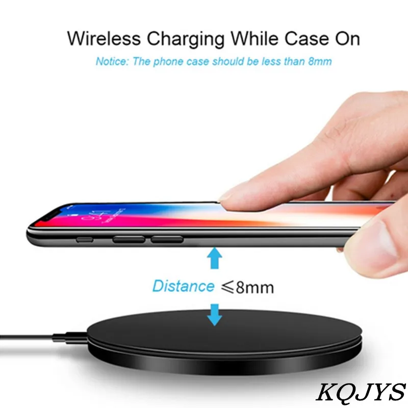 KQJYS 10W Fast Qi Wireless Charger for Samsung S9 S8 Plus Note 8 5 S7 S6 Edge Phone Wireless Charging Pad For iPhone X 8 Plus
KQJYS 10W Fast Qi Wireless Charger for Samsung S9 S8 Plus Note 8 5 S7 S6 Edge Phone Wireless Charging Pad For iPhone X 8 Plus