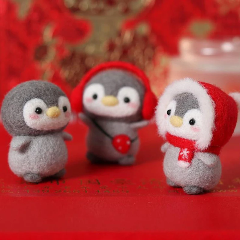 Незавершенные фетр комплект забавные праздничный Penguin мужской темно-синий иглопробивной войлочный материал из комплект посылка DIY ручной р...
Незавершенные фетр комплект забавные праздничный Penguin мужской темно-синий иглопробивной войлочный материал из комплект посылка DIY ручной р...