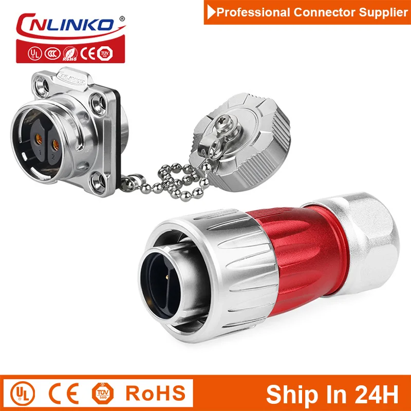 Cnlinko DH M20 2 3 4 5 7 9 12 Pin Metal Aviation Male Plug Female Socket IP67 Waterproof Power Connectors for Industrial Medical
Cnlinko DH M20 2 3 4 5 7 9 12 Pin Metal Aviation Male Plug Female Socket IP67 Waterproof Power Connectors for Industrial Medical